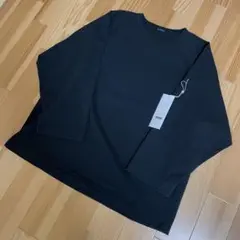 COMOLI 22SS フットボールTシャツ BLACK 3