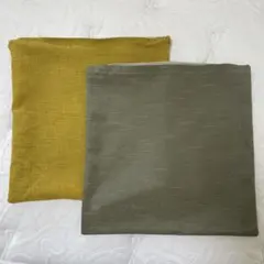 インザルーム　クッションカバー 2枚セット