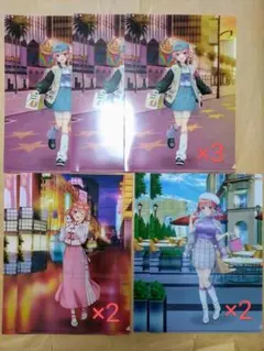 アニメキャラクター クリアファイルセット A4サイズ