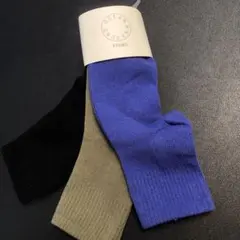 OCEAN & GROUND キッズ靴下 3ペア Lサイズ19センチから21