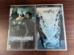 PSP FFVII アドベントチルドレン クライシスコア 2本セット