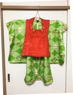 正絹七五三 三歳児 女児祝着物