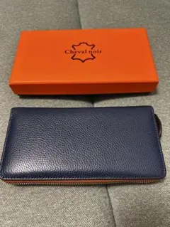 Cheval noir 本革　長財布　　　　　ネイビー系