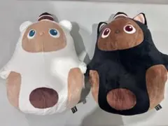 ２種　ブラック　ホワイト　ふわころLOVOT ぬいぐるみBIG3 ナムコ限定