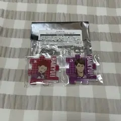 ハイキュー!! トレーディングアクリルパズルキーホルダー 牛島若利 天童覚