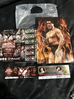 2023年1月4日、新日本プロレス東京ドーム大会の入場者特典