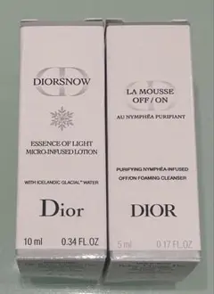 Dior ディオール 化粧水 洗顔セット 試供品 サンプル セット