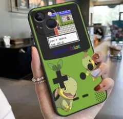 ゲームボーイカラー風iPhone14ケース ナエトル