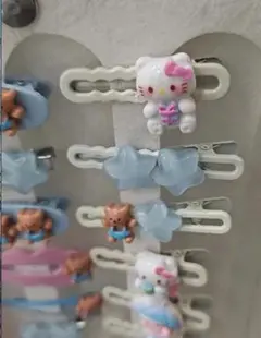 ハローキティ ヘアクリップ 6個セット