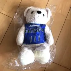 Bリーグ シーホース三河 タツヲ 直筆サイン入り ユニベア 大 B.LEAGUE