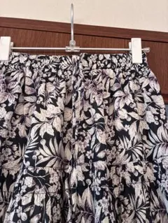 AMERICAN HOLIC★インドコットンティアードボイルスカート★M★美品