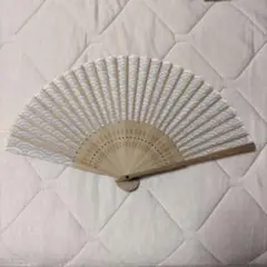 扇子　青海波