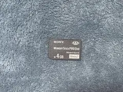 SONY Memory Stick PRO Duo 4GB