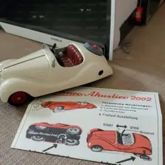 Schuco ゼンマイカー2台セット キー付き Made in Germany 無料発送 Schuco Germany in Made キー付き ゼンマイカー2台