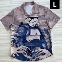 STAR WARS　ストーム トルーパー　スターウォーズ　M シャツ 柄シャツ
