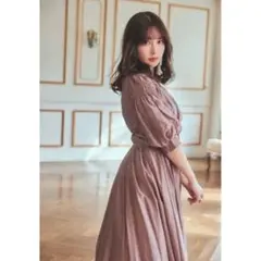 herlipto Airy Volume Sleeve Dress