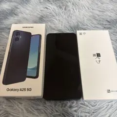 【新品】Galaxy A25 5G SCG33 ブラック