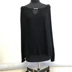 エゴイスト 長袖カットソー ブラック M相当