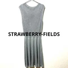 STRAWBERRY-FIELDS ニットセーター 日本製　24A466
