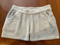 BAREFOOT DREAMS ライトグレー S ポケット付きショートパンツ