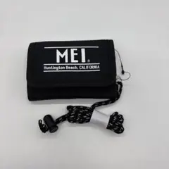 MEI 三つ折り財布 黒
