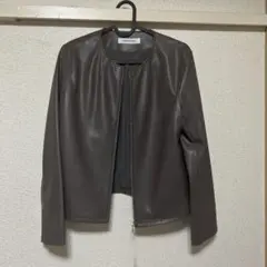 フェイクレザーライダース
