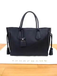 美品 ロンシャン 1295843606 ペネロペ トート M トートバッグ