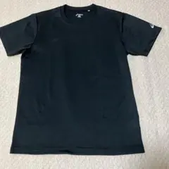 asics ☆吸汗速乾 ☆Tシャツ 黒 L size