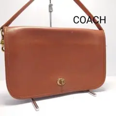 COACH オールドコーチ バッグ ショルダー ブラウン ターンロック