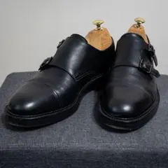 ジョンロブ　John Lobb シャンボード オールソール済　ハバナアンティーク NEW ITEM】 希少 ジョンロブ シャンボード Uチップ JOHN LOBB