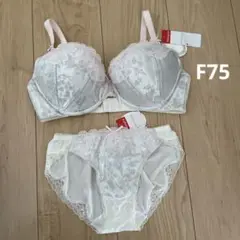 [新品未使用]Triumph アモスタイル　ブラジャーショーツセット F75