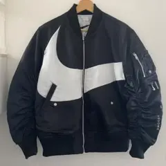 完売品★NIKE ボンバー ブラック MA-1 リバーシブルジャケット
