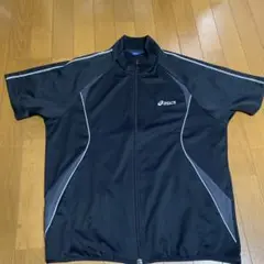 asics アシックス　ジャケット　半袖　プラクティス　トレーニング