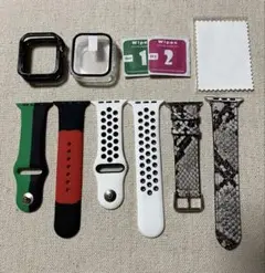 ●新品未使用 Apple Watch44mmバンド3種類とケース2種類セット