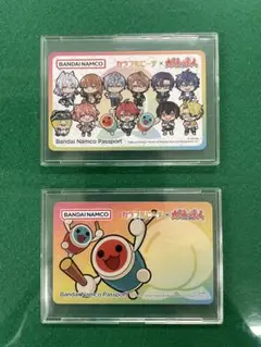 【新品未使用】カラフルピーチ×太鼓の達人 限定 バナパスポート カード バナパス