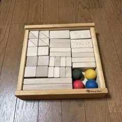 HUG HUG 木製積み木セット 34個
