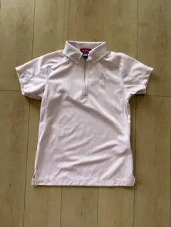 YONEX ピンク ジッパー付きポロシャツ M