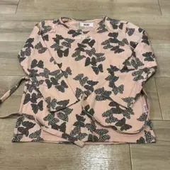 ピンクハウス キッズ リボン柄 カットソー Tシャツ 130サイズ