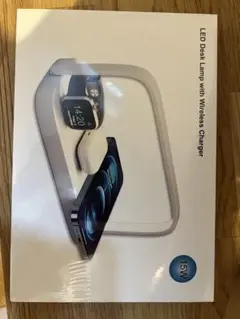 3in1ワイヤレス充電器 卓上充電器 最大15w 多機種対応 LEDライト