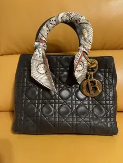 限定値下げ LadyDior ミッツァ付 レディディオール 黒 ブラック