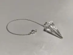 パワーストーン 天然石 ペンデュラム クリスタル 水晶 全長20cm No418