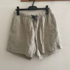 PSポールスミス　ベージュ　ハーフパンツ　リネンパンツ