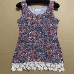 未使用　BARNDOOR　バーンドア　タンクトップ　花柄　レディース