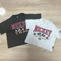 ミッキー 襟付きTシャツ　兄弟姉妹　お揃い　しまむら　RELA. ディズニー