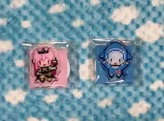 ホロライブ がうる・ぐら 森カリオペ ピクセル アクリルスタンド OMOCAT