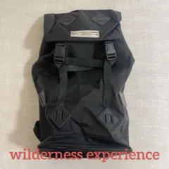 [新品]wilderness experience 登山リュック BAG 黒