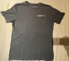 Mollusk グレー クジラプリント Tシャツ S