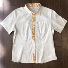 MAJUN かりゆしウェア 琉球の森 レディースL