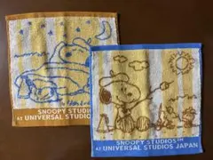 スヌーピー ハンドタオル 2枚セット （ニッセイ♪）