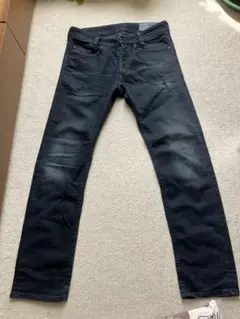 DIESEL AKEE 0858J W29 L30 ダークブルー デニム